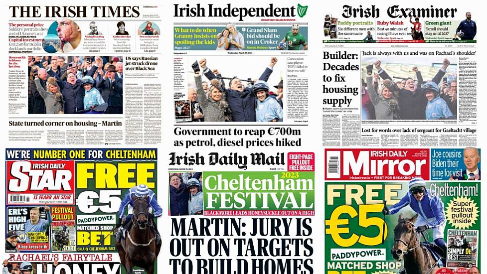 What The Papers Say: Wednesday's Front Pages