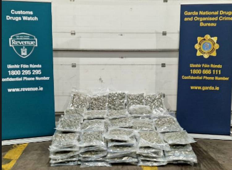 Man Arrested As Gardaí Seize €1.1 Million Worth Of Cannabis In Kildare