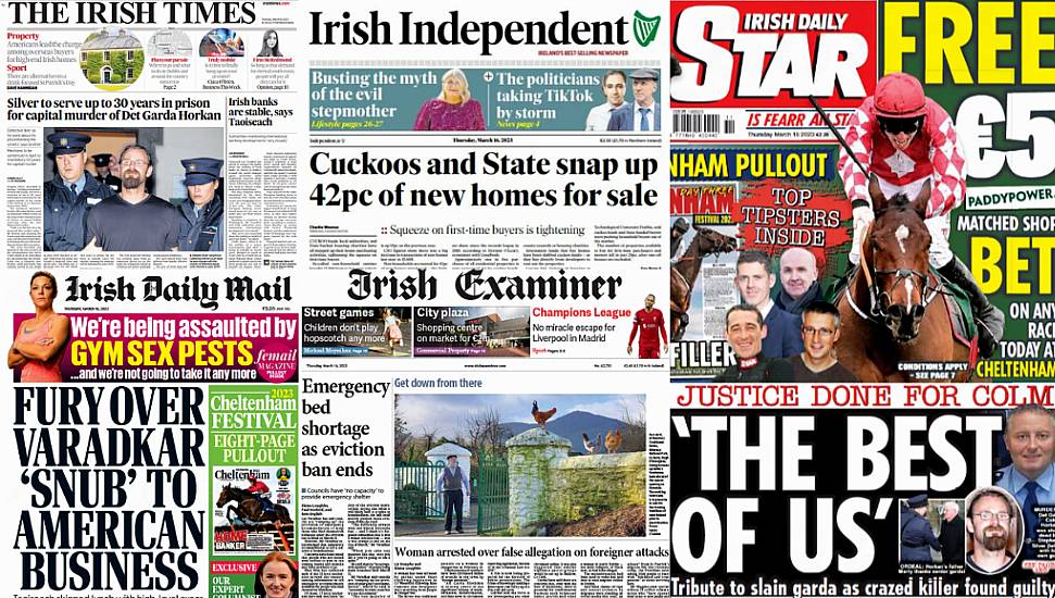 What The Papers Say: Thursday's Front Pages