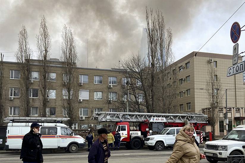 ‘One Killed’ As Russian Security Service Building Catches Fire In Rostov