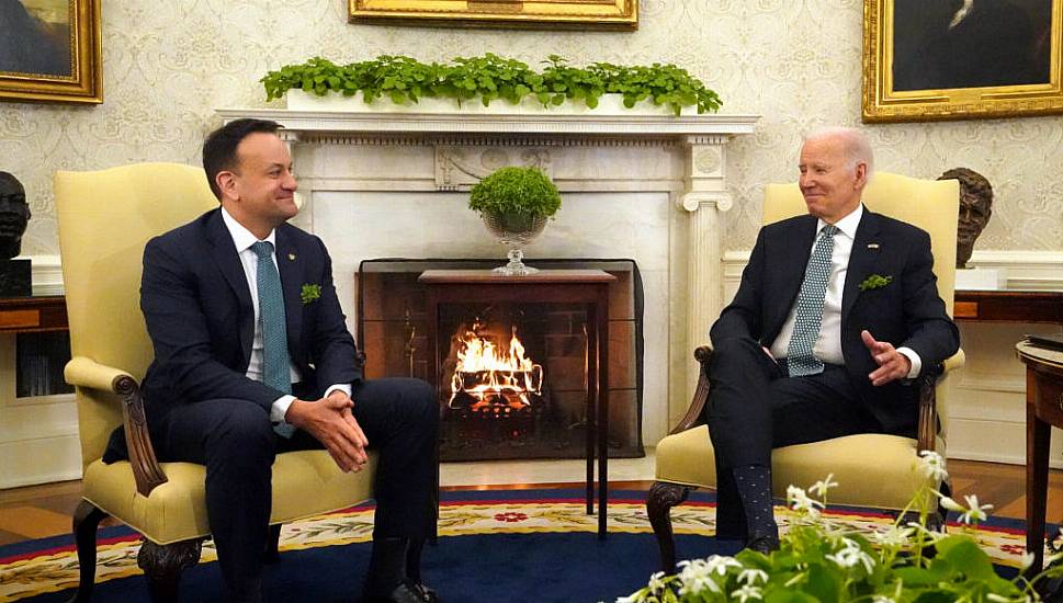 Varadkar Meets Biden At White House For St Patrick’s Day Talks