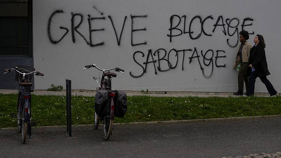 Protests Erupt In France Over Macron’s Retirement Age Push