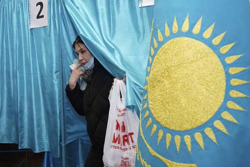 Voters Go To The Polls In New Elections Following Unrest That Shook Kazakhstan