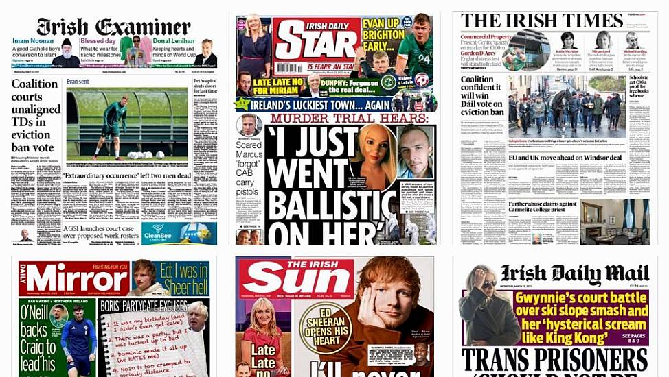 What The Papers Say: Wednesday's Front Pages