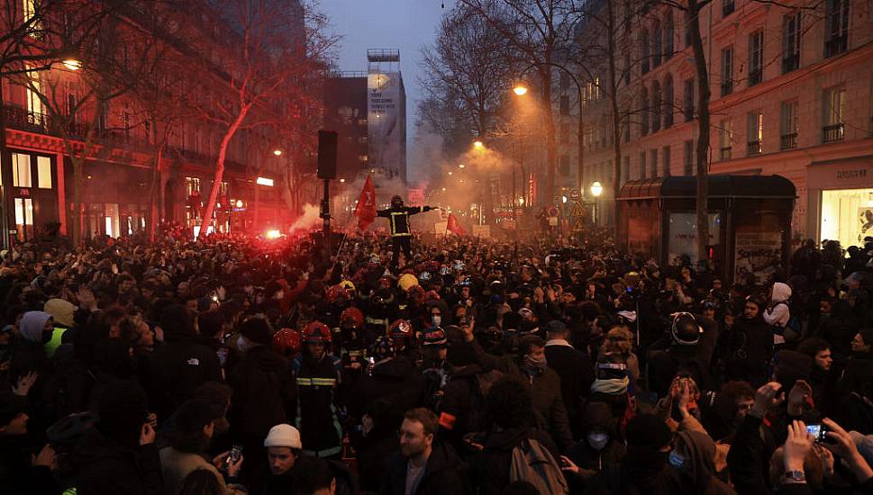 Violent French Pension Protests Erupt As 1 Million Demonstrate