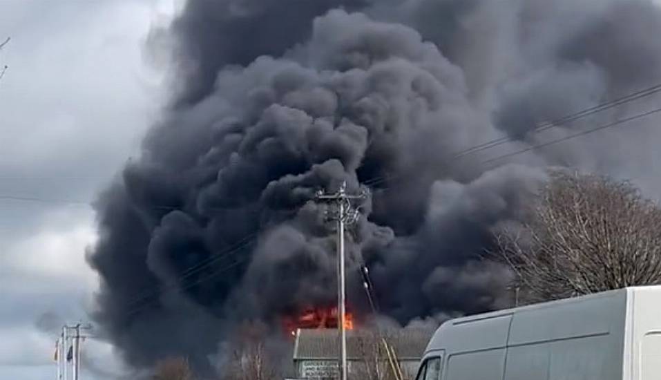 Major Fire Brought Under Control By Firefighters From Wexford And Waterford