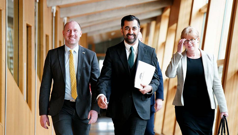 Humza Yousaf Elected As Scottish First Minister In Holyrood Vote