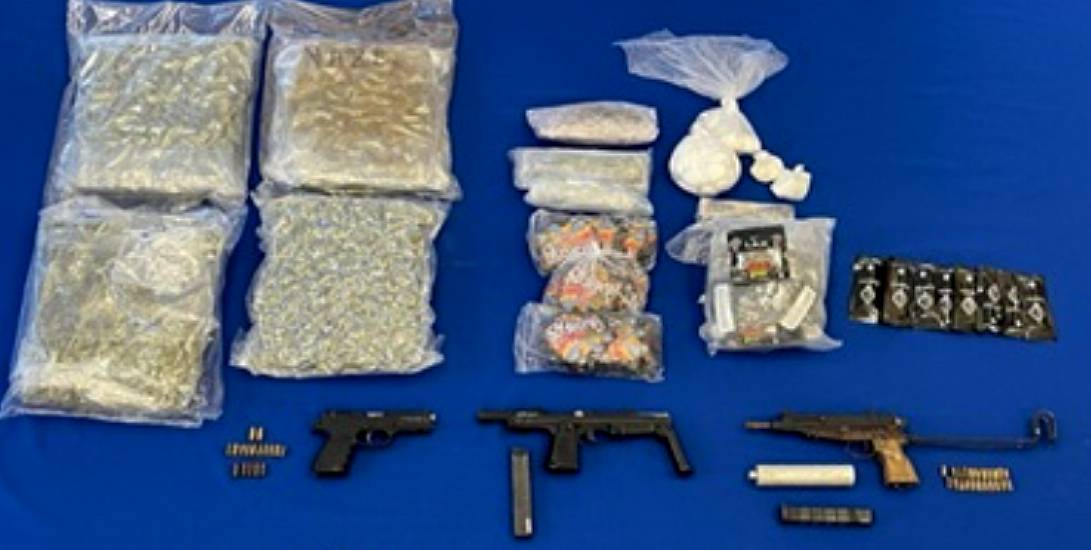 Firearms, Ammunition And Drugs Seized In Dublin