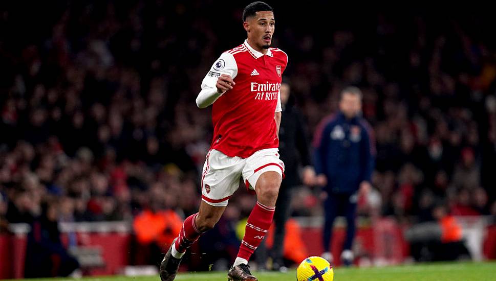 Mikel Arteta Hopeful William Saliba’s Back Injury Is Not Long-Term Issue