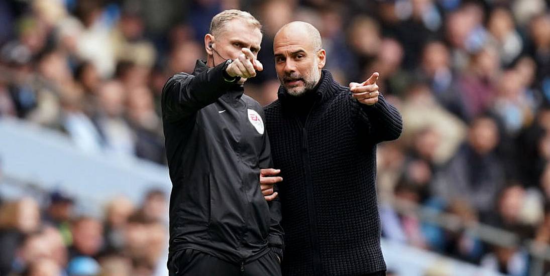 Man City Boss Pep Guardiola Denies Disrespecting Liverpool With Goal Celebration