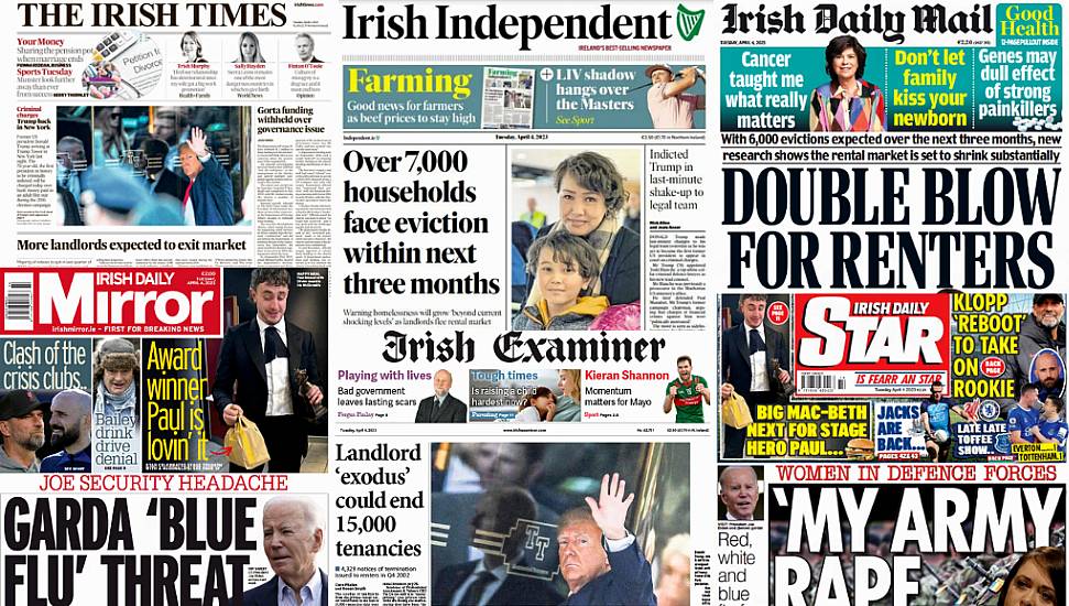 What The Papers Say: Tuesday's Front Pages