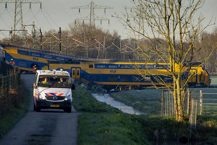 One Dead And 19 In Hospital After Dutch Train Derails In Crane Crash