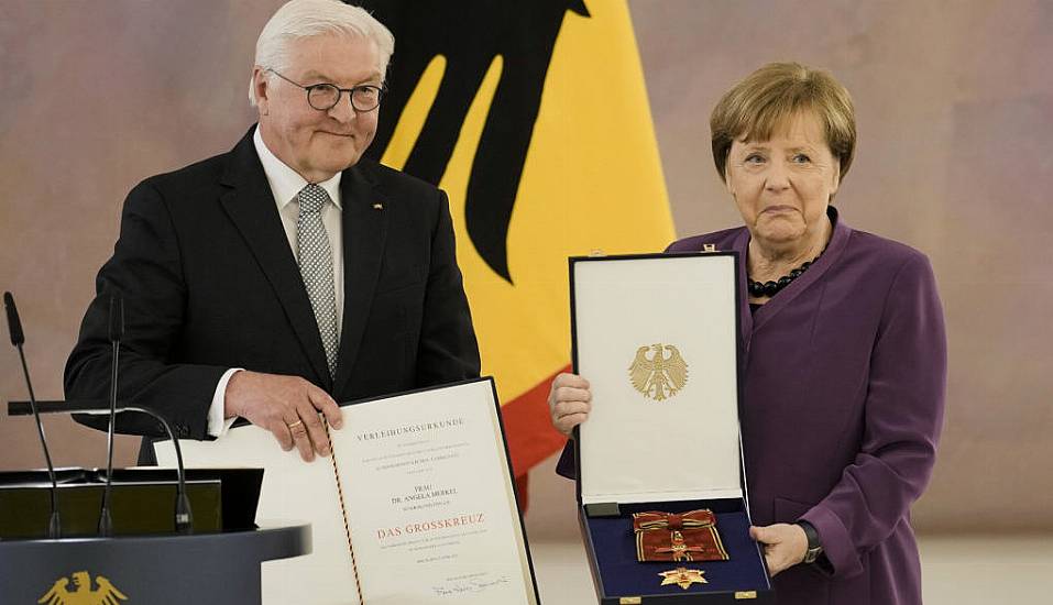 Ex-Leader Angela Merkel Decorated With Highest German Honour