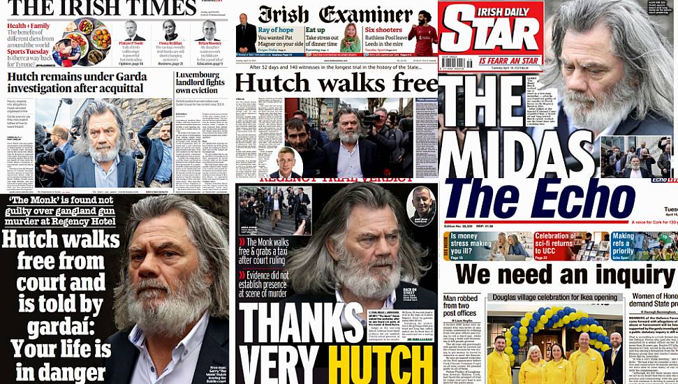 What The Papers Say: Tuesday's Front Pages