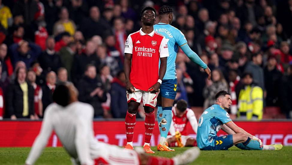 Thrilling Arsenal Fightback Stuns Southampton But Draw Hits Title Hopes