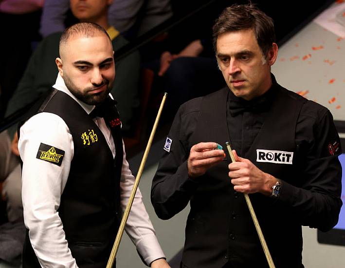 Ronnie O’sullivan Cashes In As Wild Hossein Vafaei Break-Off Shocks Crucible