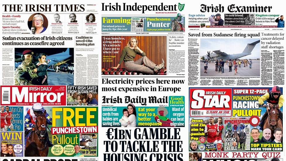 What The Papers Say: Tuesday's Front Pages