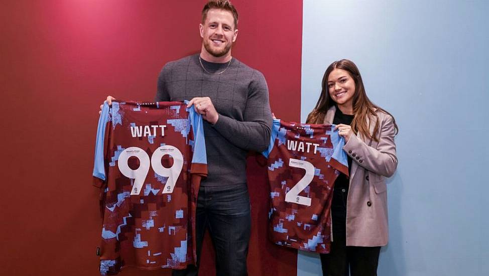 Former Nfl Star Jj Watt And Ex-Usa Forward Kealia Watt Invest In Burnley