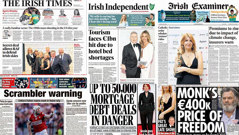 What The Papers Say: Monday's Front Pages