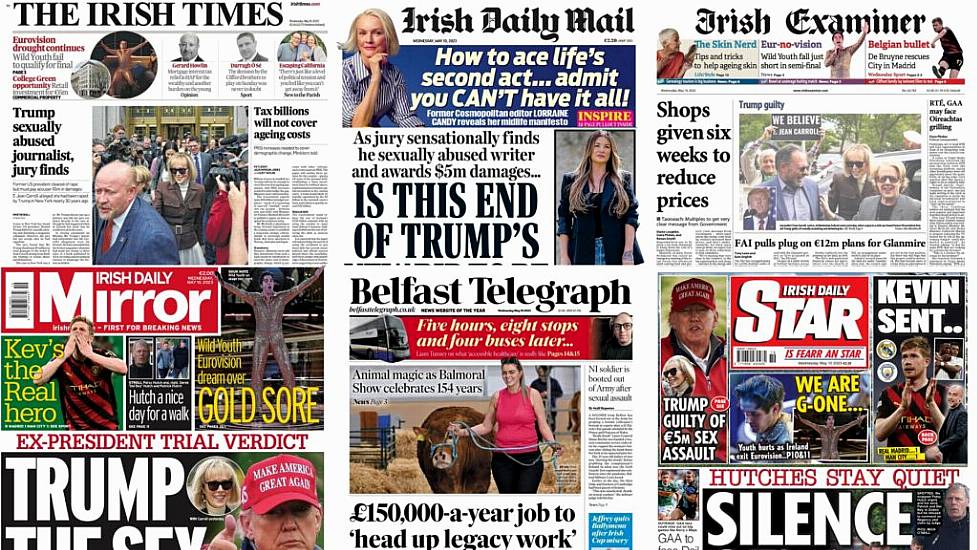 What The Papers Say: Wednesday's Front Pages