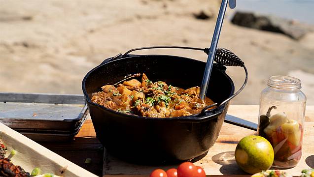 Gordon Ramsay’s Coffee-Spiced Pork Shoulder With Sweet Potato And Yuca Recipe