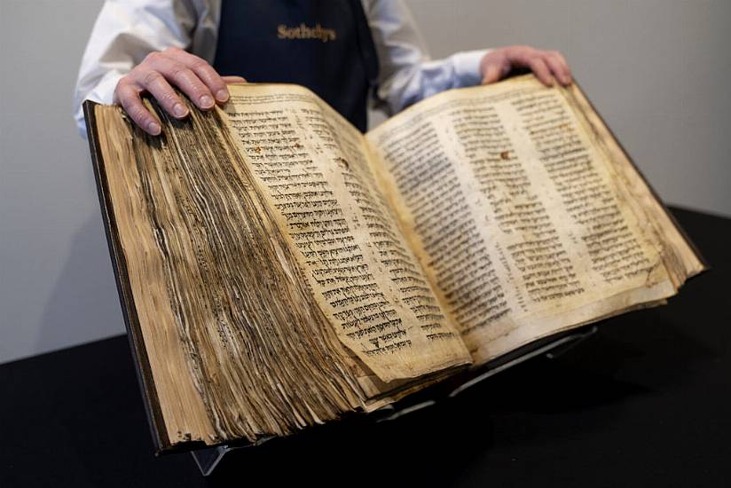 Thousand-Year-Old Hebrew Bible Is Bought For £30M By A Man Called Moses