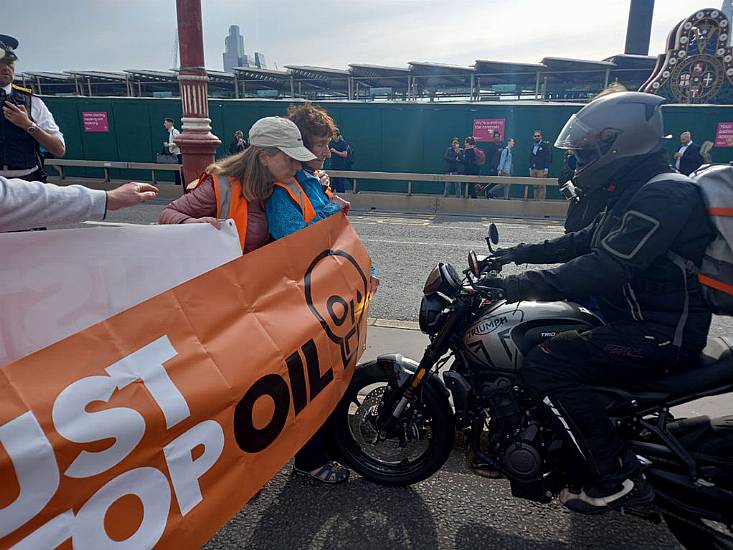 Just Stop Oil Protesters Clash With Drivers As Slow Marches Block London Bridges