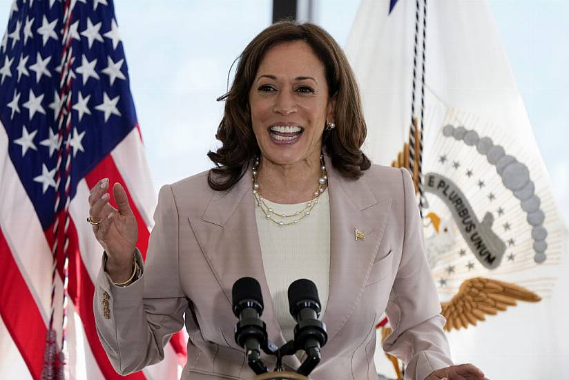 Kamala Harris Hits Fundraising Trail Amid Ongoing Calls For Biden To Leave Race