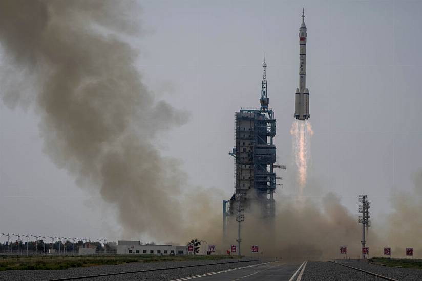 China Launches New Crew For Orbiting Space Station