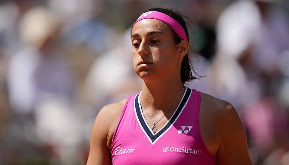 Home Favourite Caroline Garcia Suffers Shock Second-Round Exit At Roland Garros