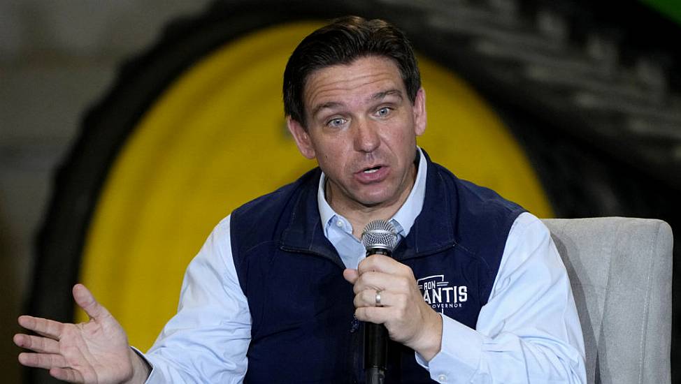 Desantis Hits Back At Trump In Campaign Blitz In Us