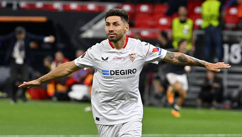 Gonzalo Montiel Penalty Hero Again As Sevilla Win Seventh Europa League