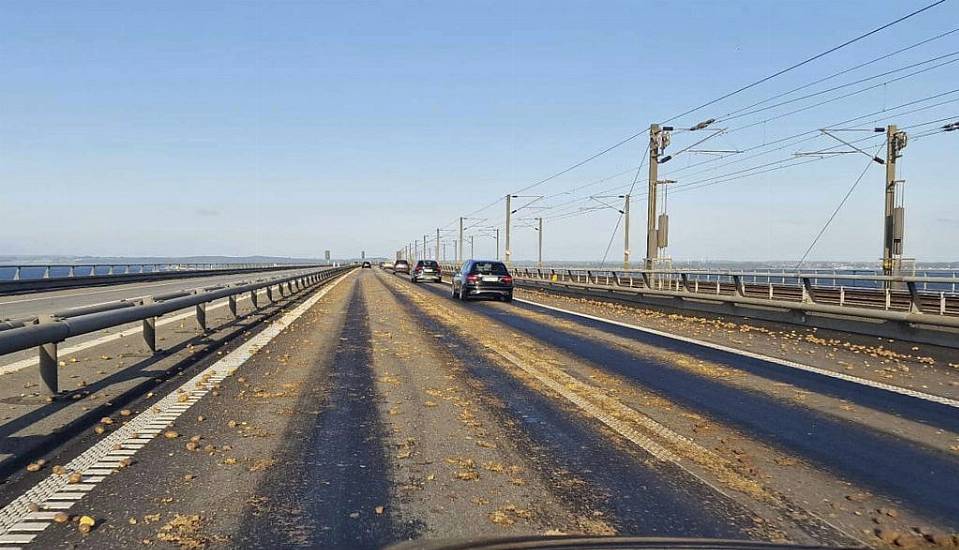 Lorry Driver Held For ‘Putting Lives At Risk’ After Spilled Potatoes Cause Havoc