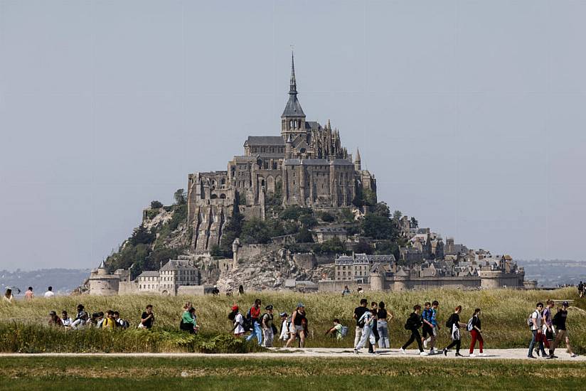 Landmark Abbey Mont-Saint-Michel Celebrates 1,000Th Birthday With Macron Visit