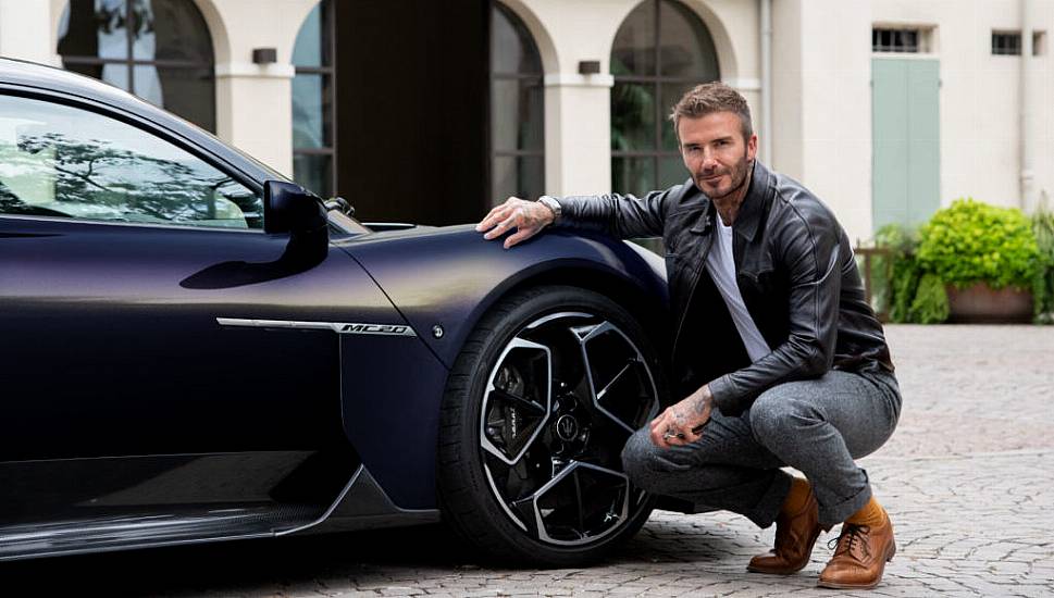 David Beckham Designs New Car Collection With Maserati