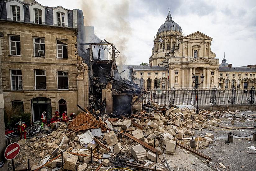 Search For Person Feared Trapped After Paris Explosion Complicated By Debris