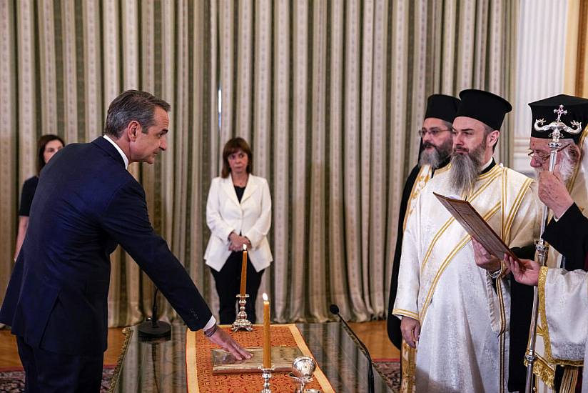 Conservative Kyriakos Mitsotakis Sworn In As Greece’s Prime Minister