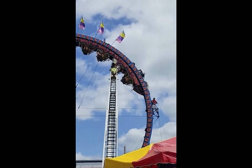 Riders Trapped Upside Down For Hours On Rollercoaster