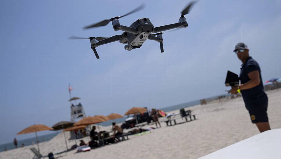 Drones Sweep For Sharks Along New York’s Coast Amid Rise In Human Encounters