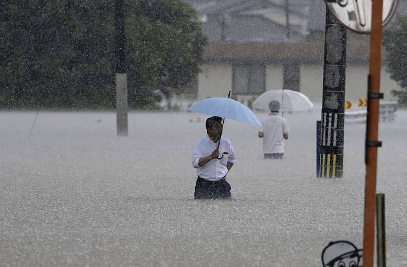 Two Dead As Heavy Rains Cause Flooding And Mudslides In South-West Japan