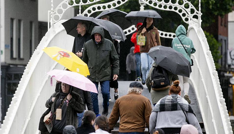 Met Éireann Issues Immediate Rain Warning As Heavy Downpours Move Across Ireland