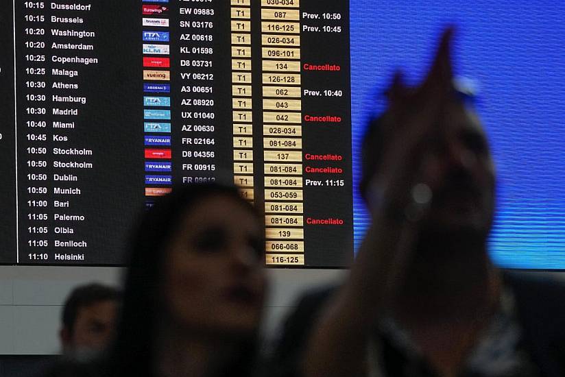 Hundreds Of Flights Across Italy Cancelled As Strike Hits Peak Tourism Season