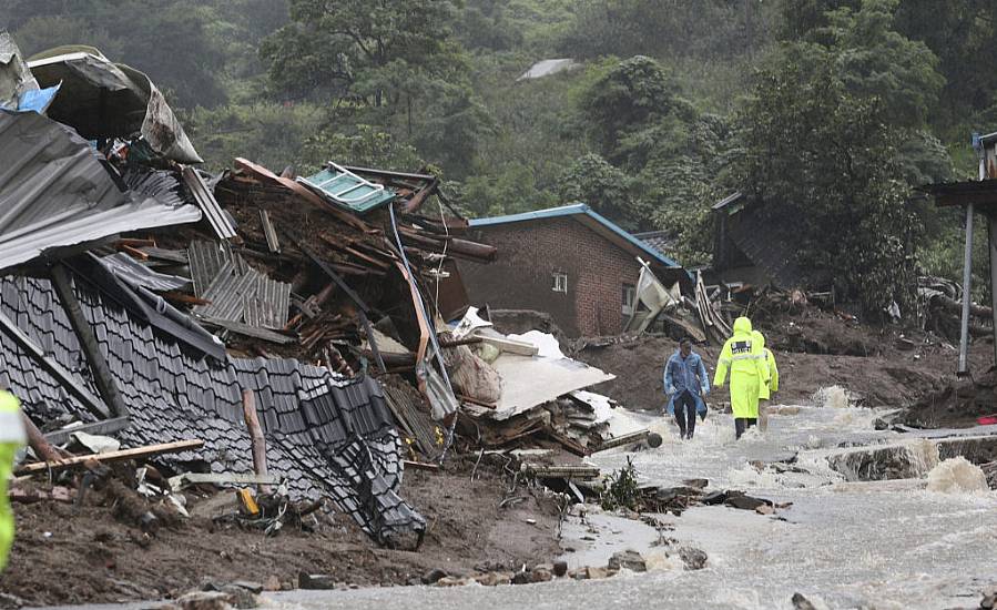 Torrential Rain In South Korea Leaves At Least 22 Dead In Landslides And Floods