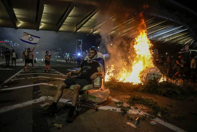 Thousands March From Tel Aviv To Jerusalem To Protest Against Judicial Overhaul