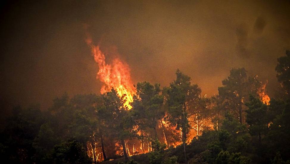 Irish Citizens Impacted By Rhodes Wildfires