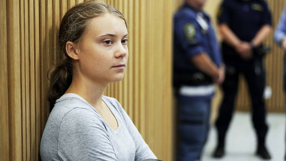 Thunberg Defiant After Being Fined For Disobeying Police During Climate Protest