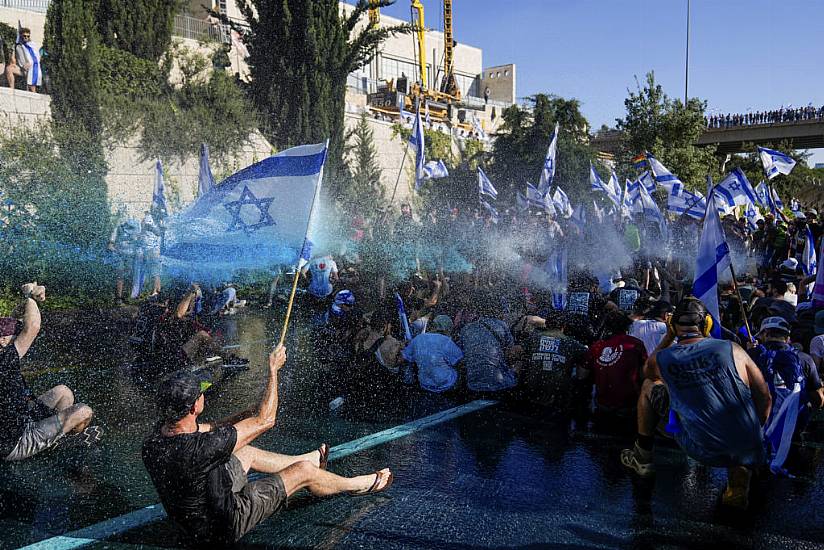 Protests As Israeli Parliament Takes First Major Step In Netanyahu’s Overhaul