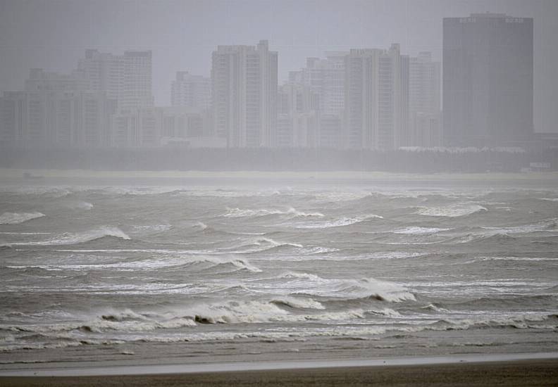 Typhoon Doksuri Makes Landfall In China