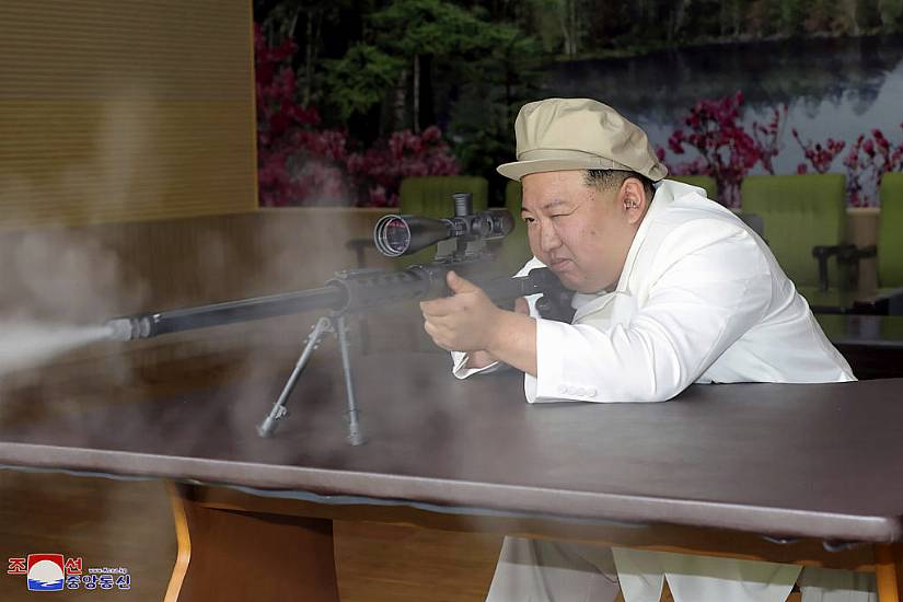 North Korean Leader Tours Weapons Factories And Vows To Boost War Readiness