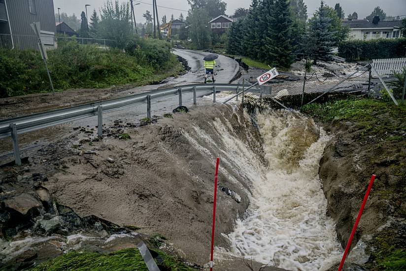 Warning Of ‘Extremely Heavy Rainfall’ After Storm Hans Hits Northern Europe